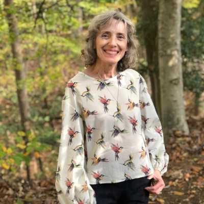 Lady McElroy Arizona Hummingbirds - Light Sage arizonahummingbirds_-_andreashpuntoff_2_