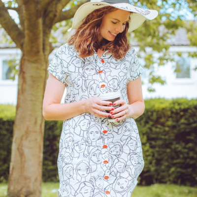 Lady McElroy Crowded Faces crowded_faces_-_white_-_totallypinnable