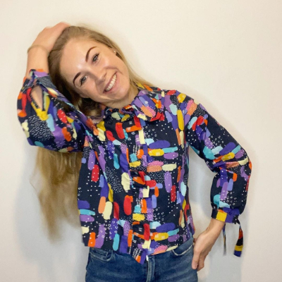 Lady McElroy Rainbow Clouds rainbow_clouds_-_cotton_-_sewingbyclaire_1