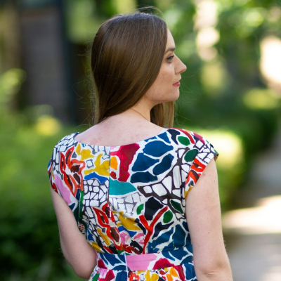 Lady McElroy Sketching In Class sketching_in_class_-_cotton_-_Marguerite_dres_by_sewoveritlondon_-_rayonandmerino_1__1