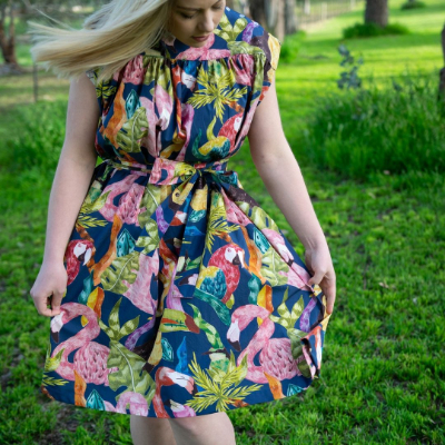 Lady McElroy Toucan Flamingo toucan_and_flamingo_-_two.sewing.sisters_2